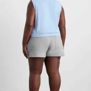 Hot Aje ATHLETICA Cropped Logo Tank 106 Steel Blue