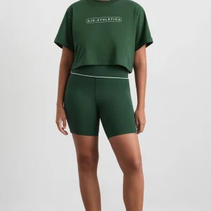 Cheap Aje ATHLETICA Cropped Logo Tee 105 Pine Green