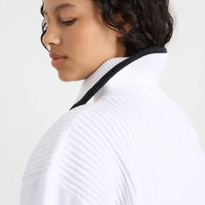 Outlet Aje ATHLETICA Cropped Ottoman Knit 414 White