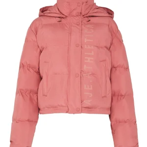 Hot Aje ATHLETICA Cropped Puffer Jacket 001 Dusty Rose