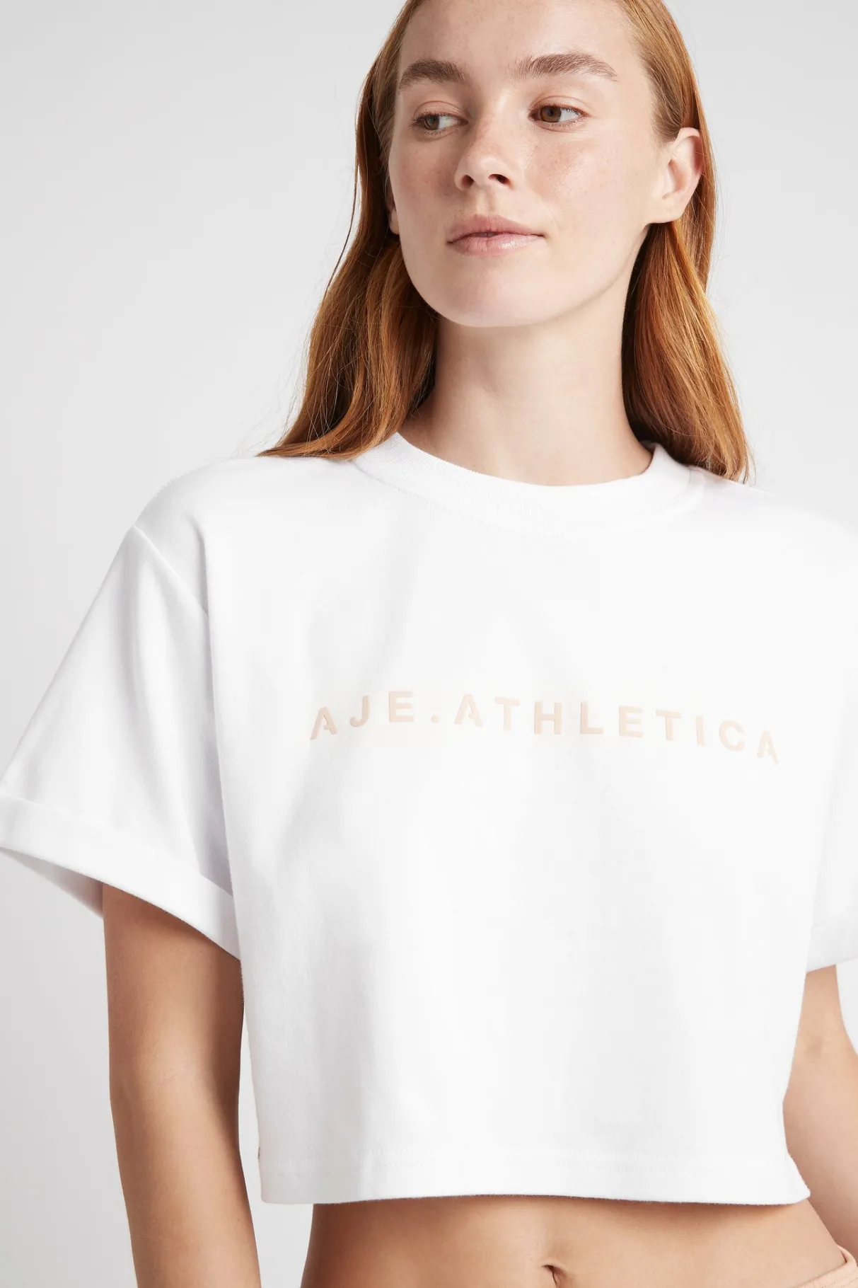 cropped_signature_logo_tshirt__3-3.webp New Aje ATHLETICA Cropped Signature Logo T-Shirt 104 White/Sand
