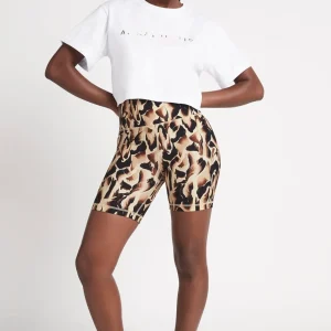 Best Aje ATHLETICA Cropped Signature Logo T-Shirt 105 White/Multi