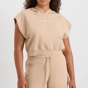 Sale Aje ATHLETICA Cropped Sleeveless Knit 402 Natural Tan