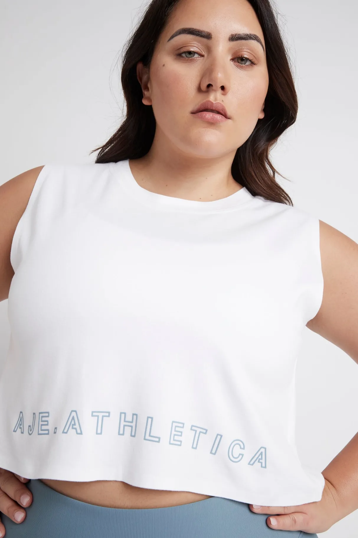 cropped_split_back_tank__14-1.webp Cheap Aje ATHLETICA Cropped Split Back Tank 112 White/Storm Blue
