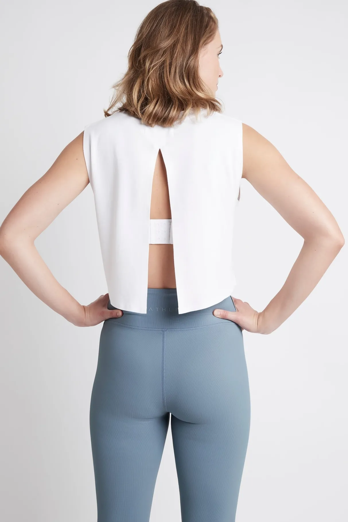cropped_split_back_tank__4-1.webp Cheap Aje ATHLETICA Cropped Split Back Tank 112 White/Storm Blue