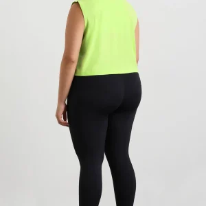 Hot Aje ATHLETICA Cropped Tank 106 Lime Green