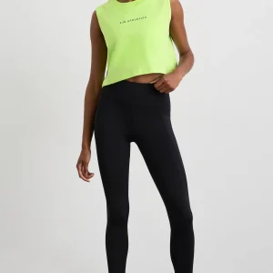 Hot Aje ATHLETICA Cropped Tank 106 Lime Green