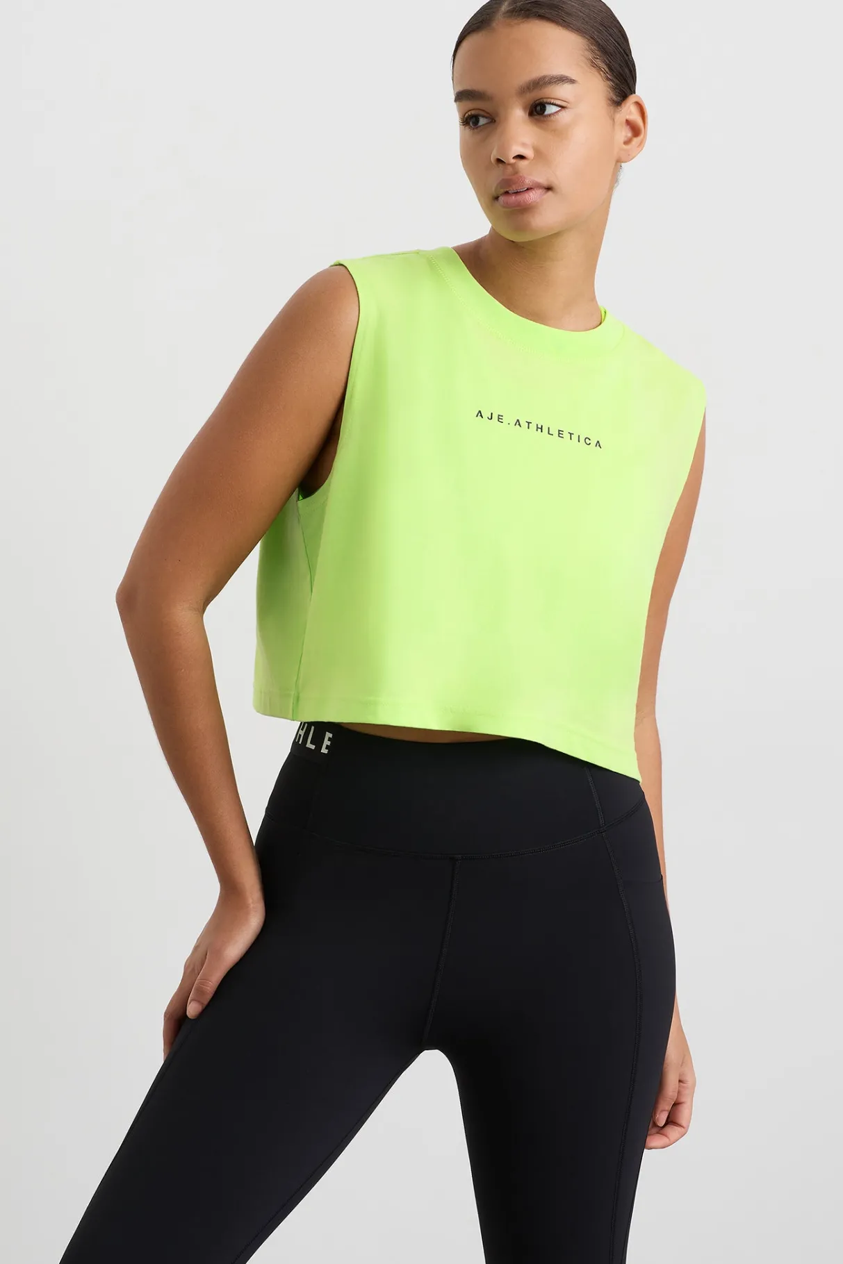 cropped_tank__6-1.webp Hot Aje ATHLETICA Cropped Tank 106 Lime Green