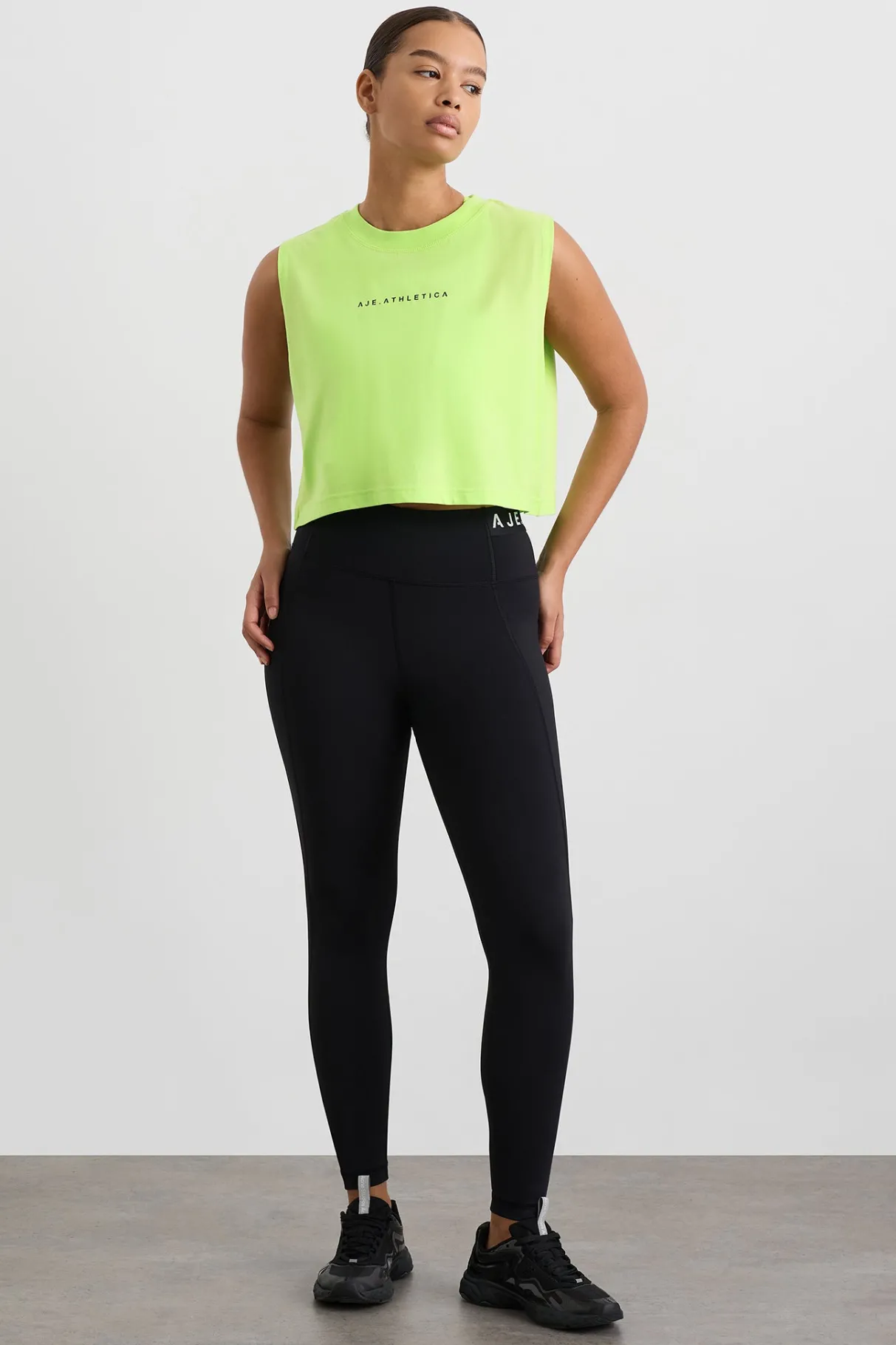 cropped_tank__7-1.webp Hot Aje ATHLETICA Cropped Tank 106 Lime Green