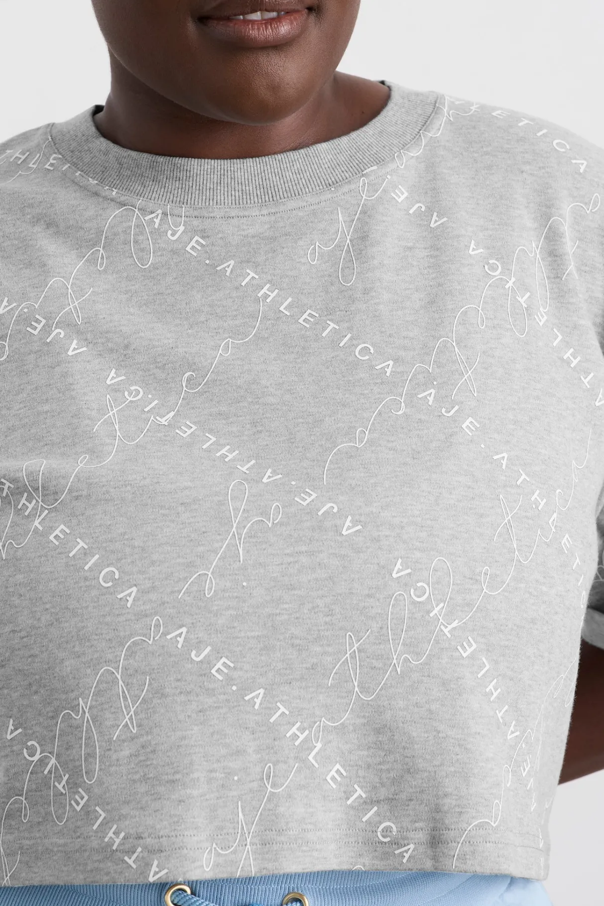 cropped_tee__12-2.webp Discount Aje ATHLETICA Cropped Tee 105 Grey Marle