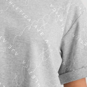 Discount Aje ATHLETICA Cropped Tee 105 Grey Marle