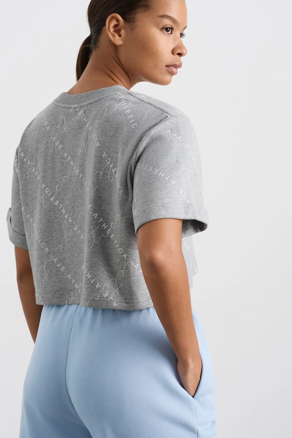 cropped_tee__8-2.webp Discount Aje ATHLETICA Cropped Tee 105 Grey Marle