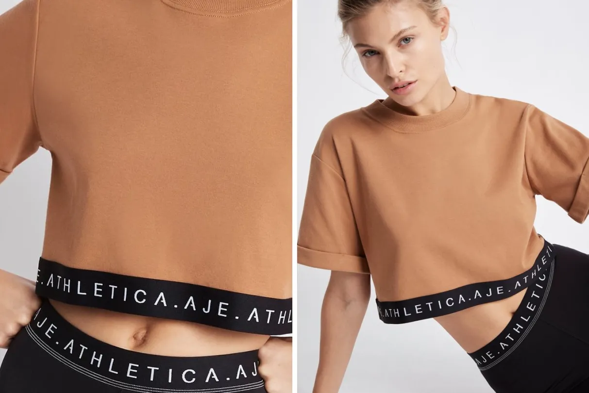 cropped_tshirt__19.webp Best Aje ATHLETICA Cropped T-Shirt 006 Dune