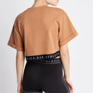 Best Aje ATHLETICA Cropped T-Shirt 006 Dune