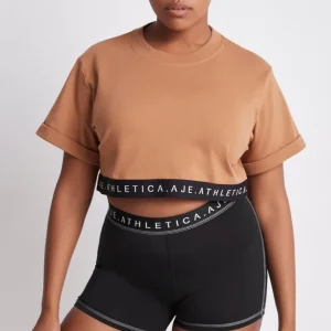 Best Aje ATHLETICA Cropped T-Shirt 006 Dune