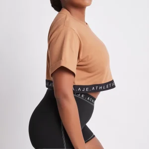Best Aje ATHLETICA Cropped T-Shirt 006 Dune