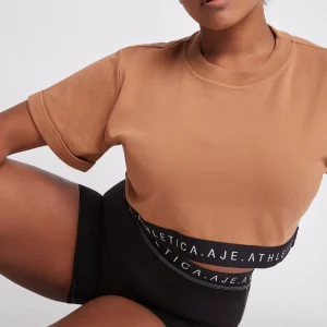 Best Aje ATHLETICA Cropped T-Shirt 006 Dune
