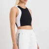 Outlet Aje ATHLETICA Cross Back Crop Top 311 Black