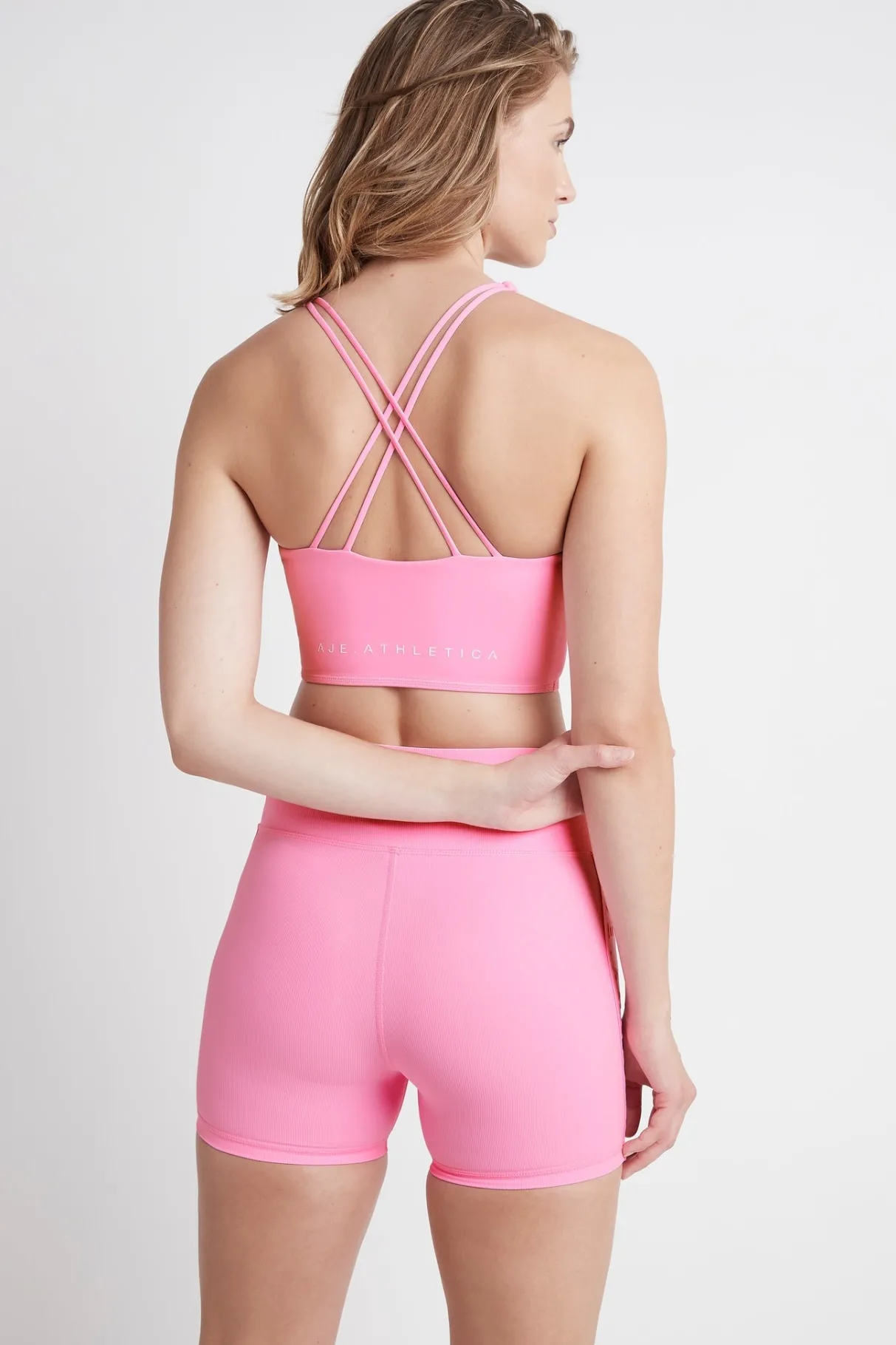 cross_back_crop_top__0-5.webp Best Sale Aje ATHLETICA Cross Back Crop Top 312 Dahlia Pink