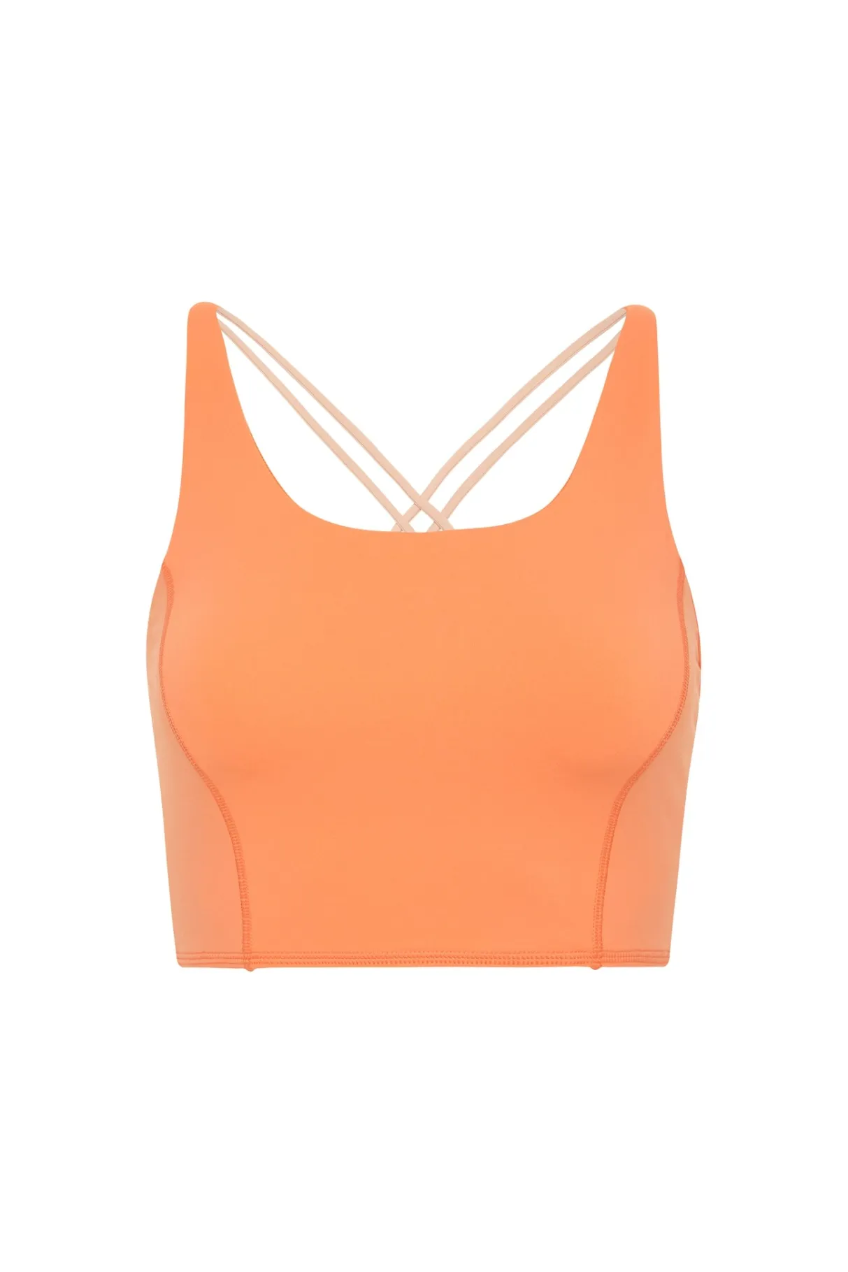 cross_back_crop_top__1-4.webp Best Sale Aje ATHLETICA Cross Back Crop Top 312 Tangerine Orange