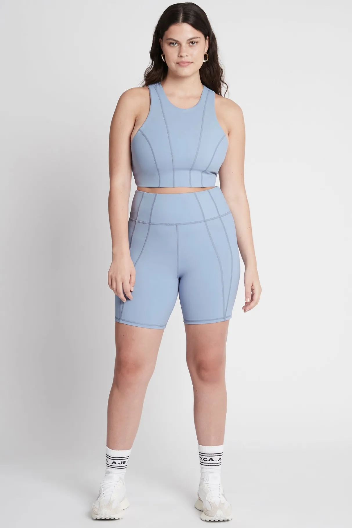 cross_back_crop_top__10-11.webp Online Aje ATHLETICA Cross Back Crop Top 316 Steel Blue