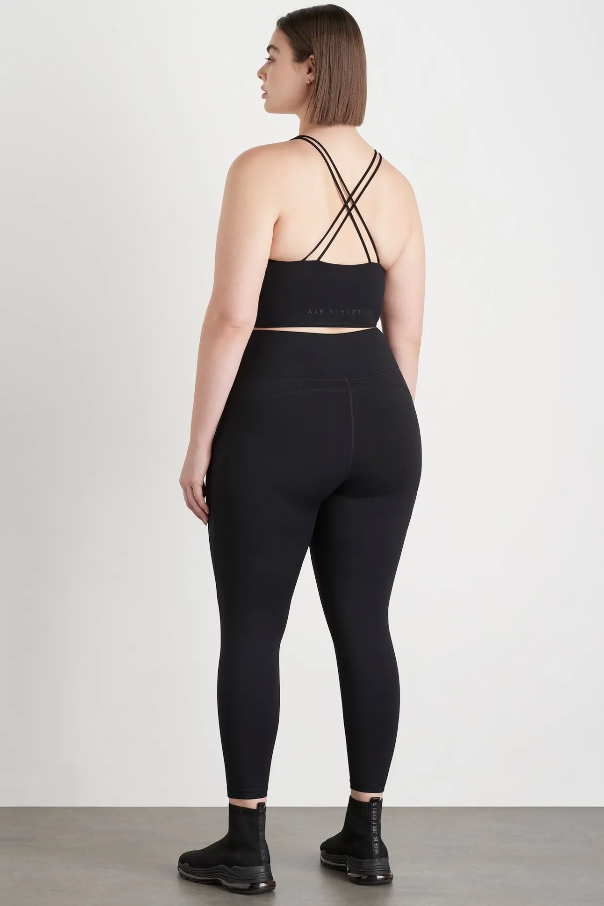 cross_back_crop_top__13.webp Online Aje ATHLETICA Cross Back Crop Top 301 Black