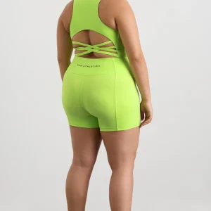 Flash Sale Aje ATHLETICA Cross Back Crop Top 316 Lime Green