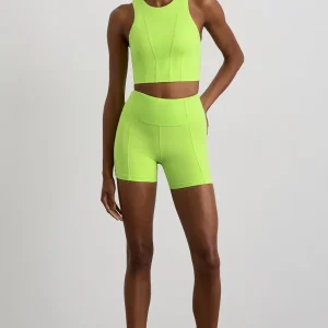Flash Sale Aje ATHLETICA Cross Back Crop Top 316 Lime Green