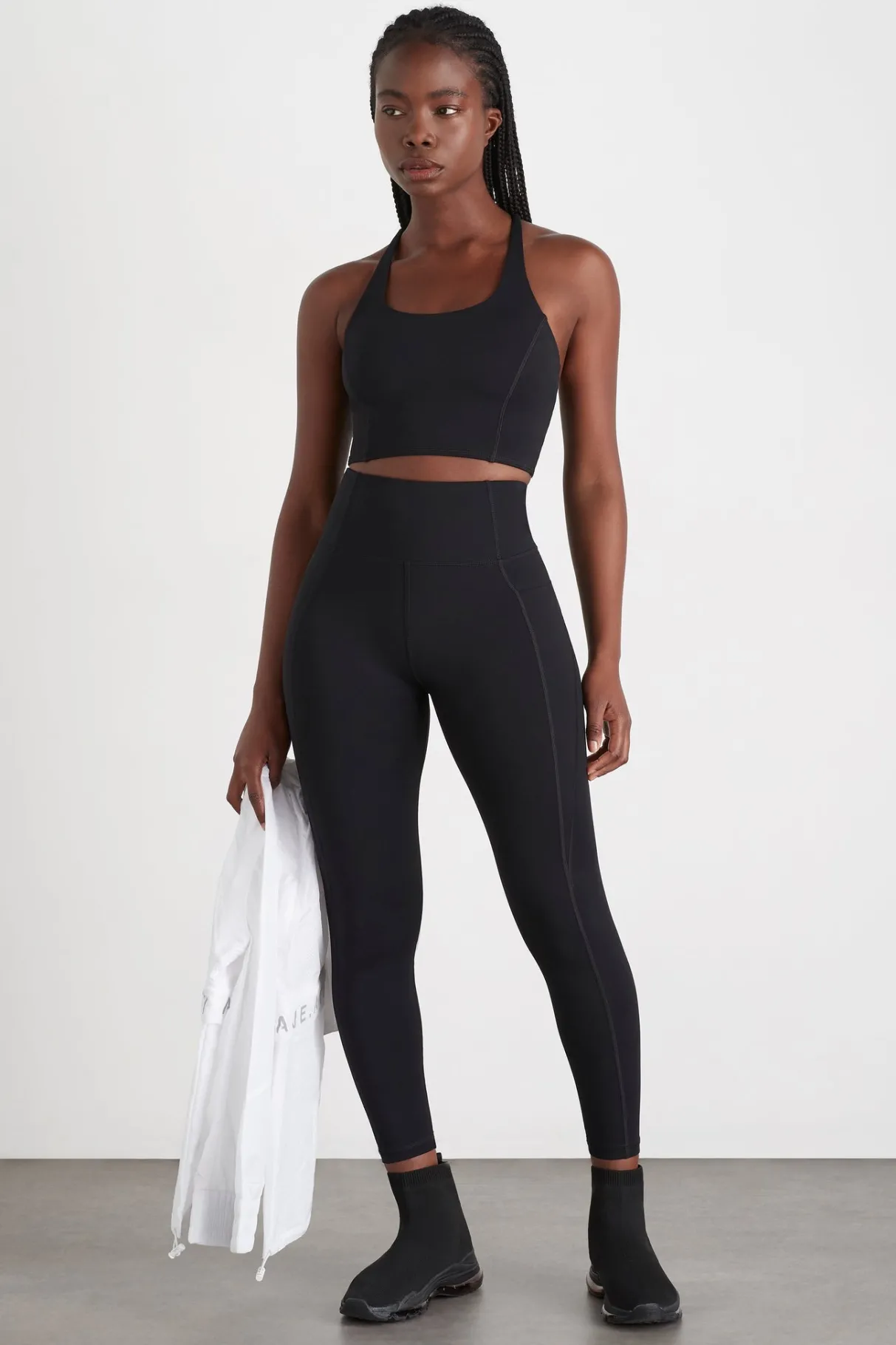 cross_back_crop_top__2.webp Online Aje ATHLETICA Cross Back Crop Top 301 Black