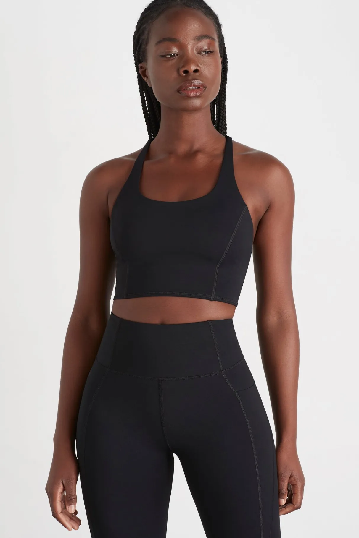cross_back_crop_top__3.webp Online Aje ATHLETICA Cross Back Crop Top 301 Black