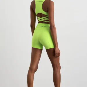 Flash Sale Aje ATHLETICA Cross Back Crop Top 316 Lime Green
