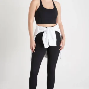 Online Aje ATHLETICA Cross Back Crop Top 301 Black