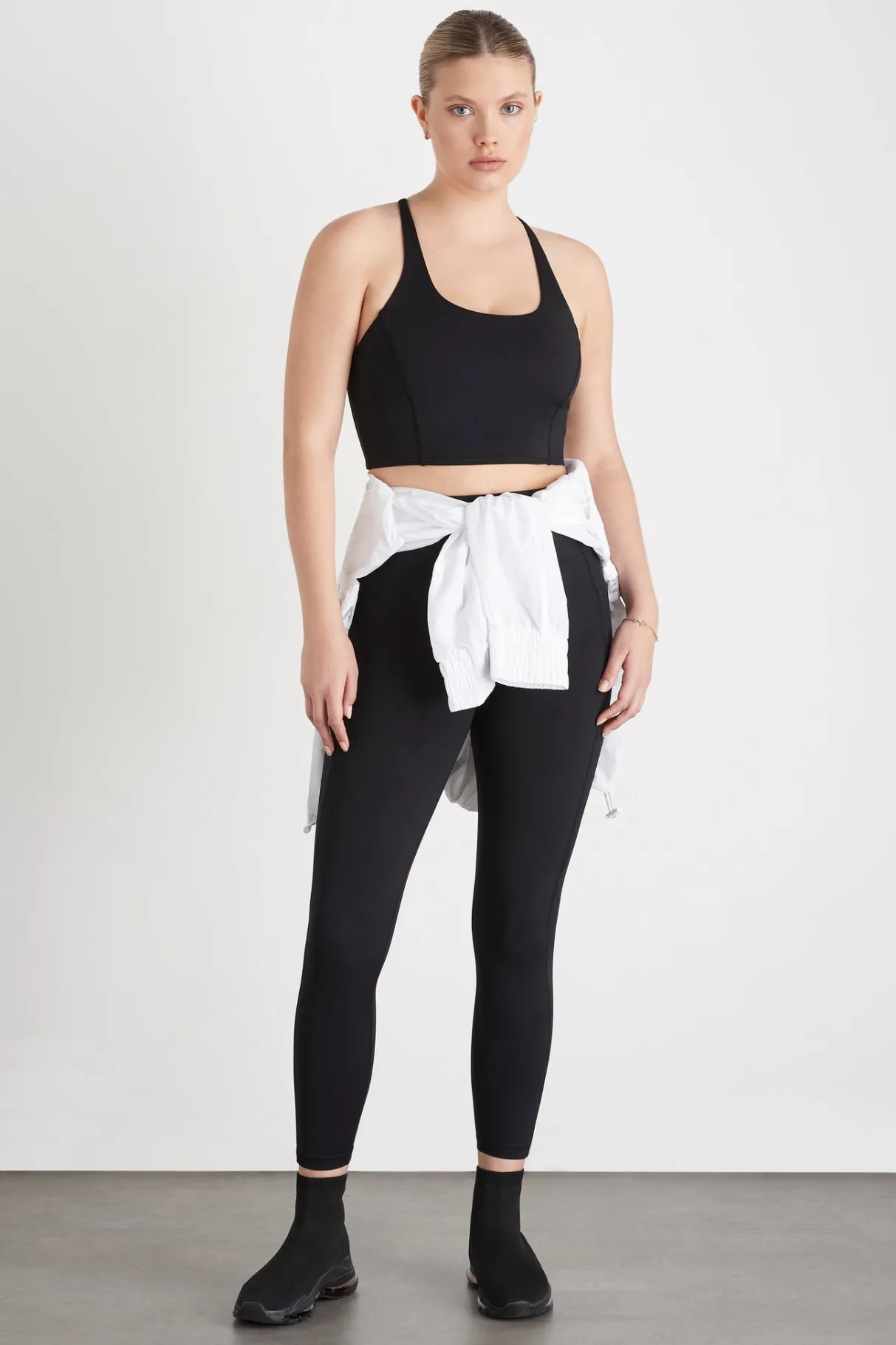 cross_back_crop_top__6.webp Online Aje ATHLETICA Cross Back Crop Top 301 Black