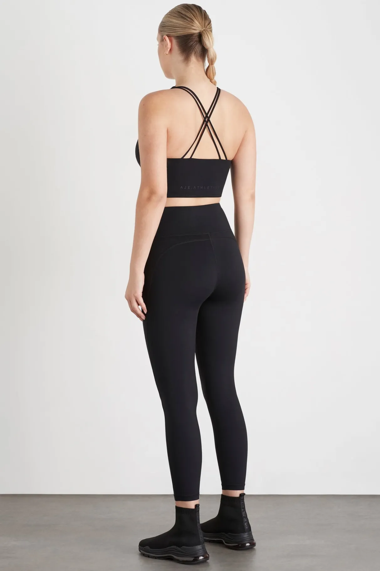cross_back_crop_top__9.webp Online Aje ATHLETICA Cross Back Crop Top 301 Black