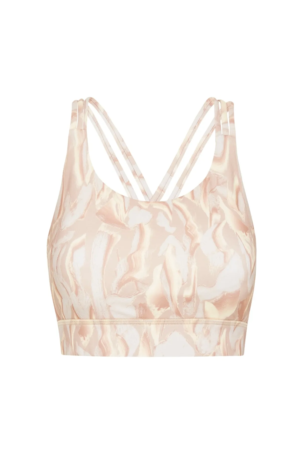 cross_back_sports_bra__1-3.webp Clearance Aje ATHLETICA Cross Back Sports Bra 323 Light Ivory Marble