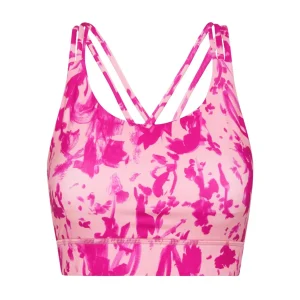 Online Aje ATHLETICA Cross Back Sports Bra 323 Painterly Pink