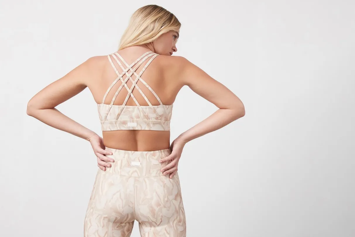 cross_back_sports_bra__14-1.webp Clearance Aje ATHLETICA Cross Back Sports Bra 323 Light Ivory Marble
