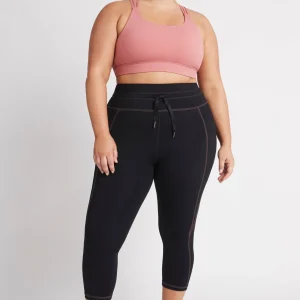 Clearance Aje ATHLETICA Cross Back Sports Bra 323 Rose Pink/Rose Quartz