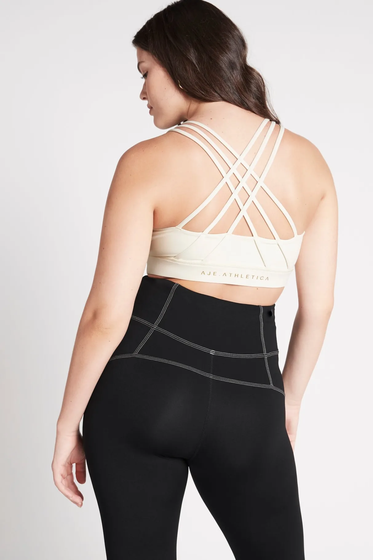 cross_back_sports_bra__8-3.webp Online Aje ATHLETICA Cross Back Sports Bra 323 Light Ivory/Gold