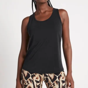 New Aje ATHLETICA Cross Back Tank 118 Black