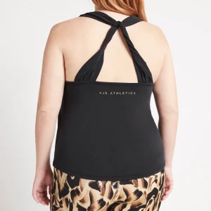 New Aje ATHLETICA Cross Back Tank 118 Black