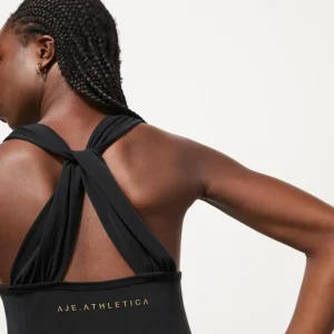 New Aje ATHLETICA Cross Back Tank 118 Black
