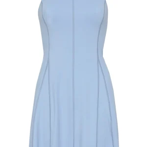 Sale Aje ATHLETICA Cross Back Tennis Mini Dress 805 Steel Blue/Midnight Blue