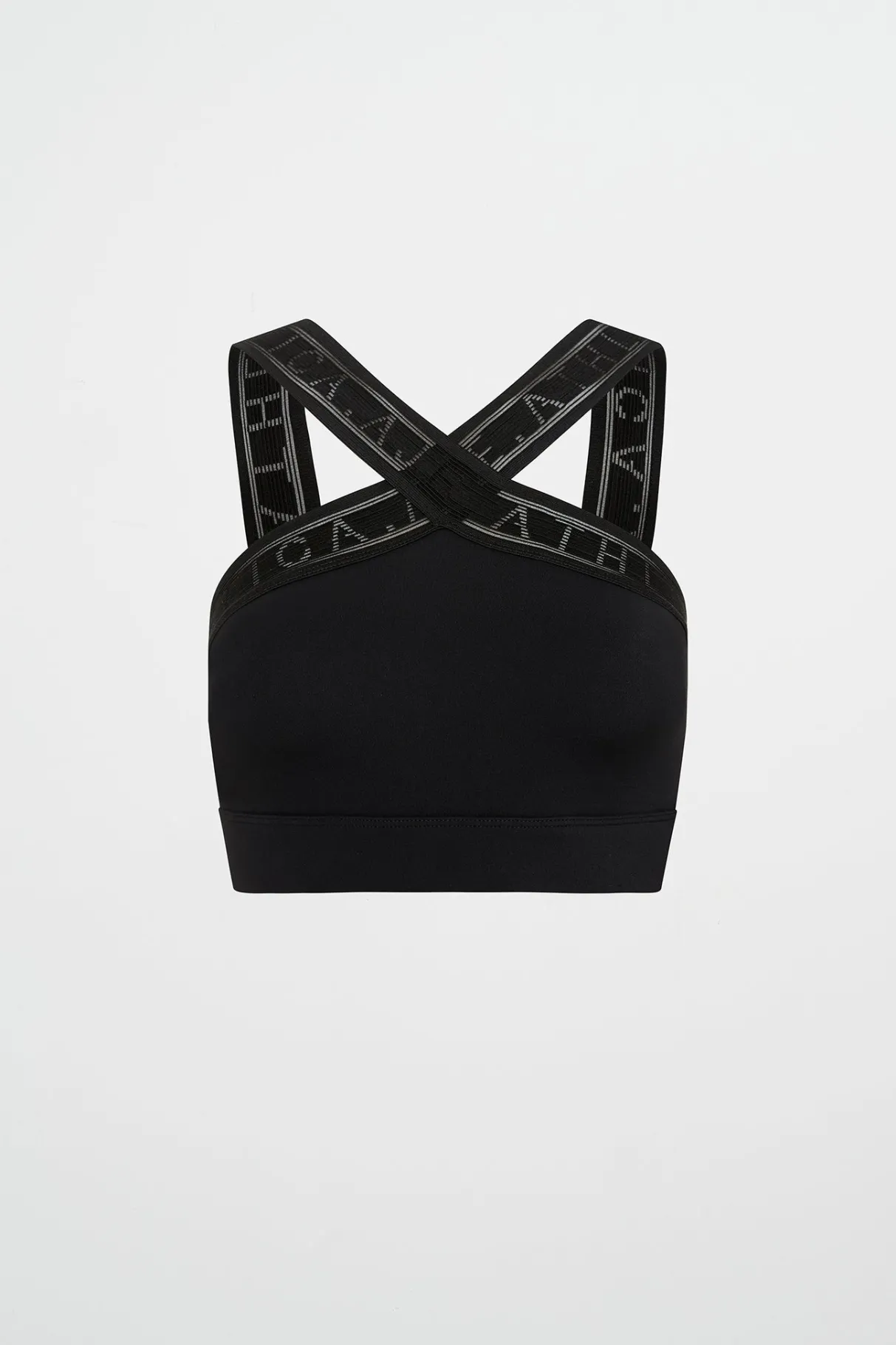 cross_neck_sports_crop__1.webp Outlet Aje ATHLETICA Cross Neck Sports Crop 384 Black