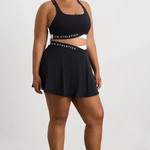 Discount Aje ATHLETICA Cross Over Tennis Skirt 639 Black/White