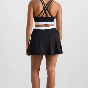Discount Aje ATHLETICA Cross Over Tennis Skirt 639 Black/White
