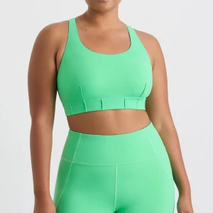 Online Aje ATHLETICA Crossback Sports Bra 343 Marine Green