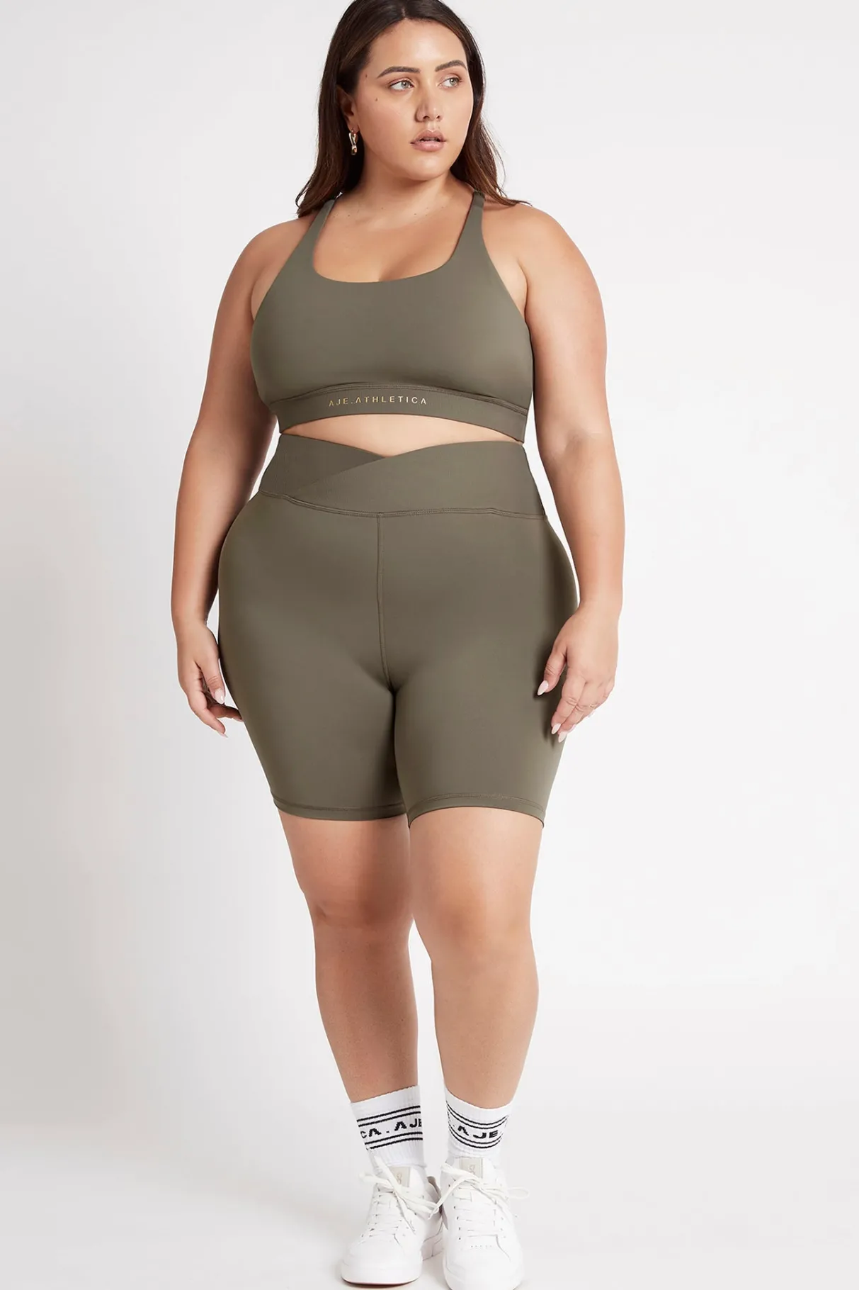 crossover_mid_length_bike_short__16.webp Flash Sale Aje ATHLETICA Crossover Mid Length Bike Short 614 Forest Green