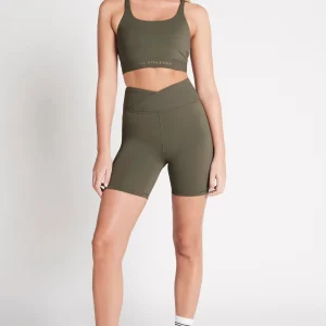 Flash Sale Aje ATHLETICA Crossover Mid Length Bike Short 614 Forest Green