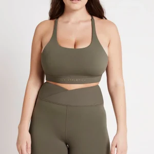 Flash Sale Aje ATHLETICA Crossover Mid Length Bike Short 614 Forest Green